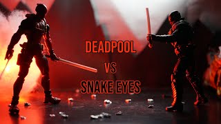 DeadPool Vs Snake Eyes (Marvel/G.I. Joe Stop Motion)