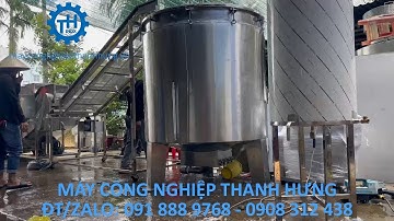 NỒI CHƯNG CẤT TINH DẦU 2000L - QUY TRÌNH SẢN XUẤT NỒI CHƯNG CẤT TINH DẦU SẢ, HƯƠNG NHU, BƯỞI, BẠC HÀ