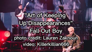 Art of Keeping Up Disappearances Lyrics - Fall Out Boy