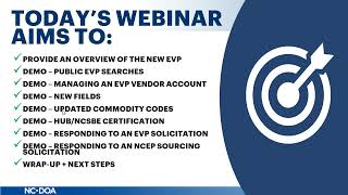 eVP Vendor Webinar Session 3