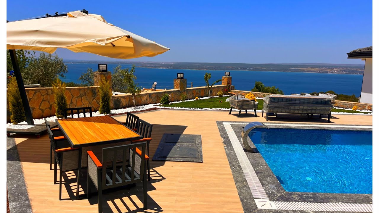 22 Haziran 2023 🟥DÖRT DUVAR ARASI EVLERDE VAR BÖYLE EVLERDE VAR #Didim Akbük’de satılık villa