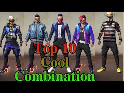 Top 5 No Top Up Best Dress Combination In Free Fire - YouTube
