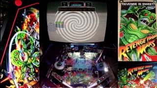 Bally&#39;s Pinball2000 - Revenge From Mars in 3D! Gameplay with Two GoPro cams