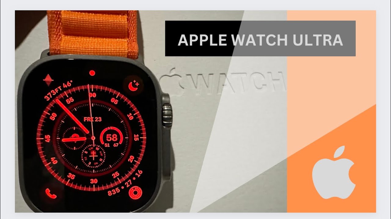 Apple Watch Ultra. UNBOXING, SETUP and Review. - YouTube