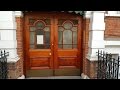 AMAZING!! 1896&#39;s Mahogany Door Restoration by London door restorers | Spraying doors