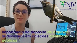 Importância do depósito de arquivos audiovisuais em coleções científicas públicas (ep 8)