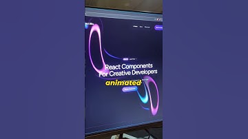 find almost any animated components #animation #components #webdevelopment