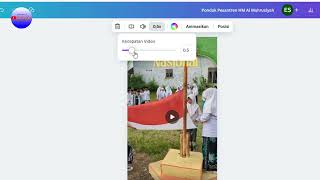 Cara Memperlambat dan Mempercepat Edit Video di Canva