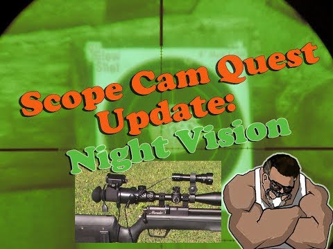 Scope cam update: Night Vision Sequel with Benjamin Marauder PCP