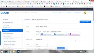 How To Create A Webinar In Zoom