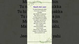 Download Lagu #naach meri jaan ||#lyrics song ... MP3