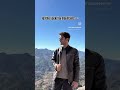 leather jacket and mountains