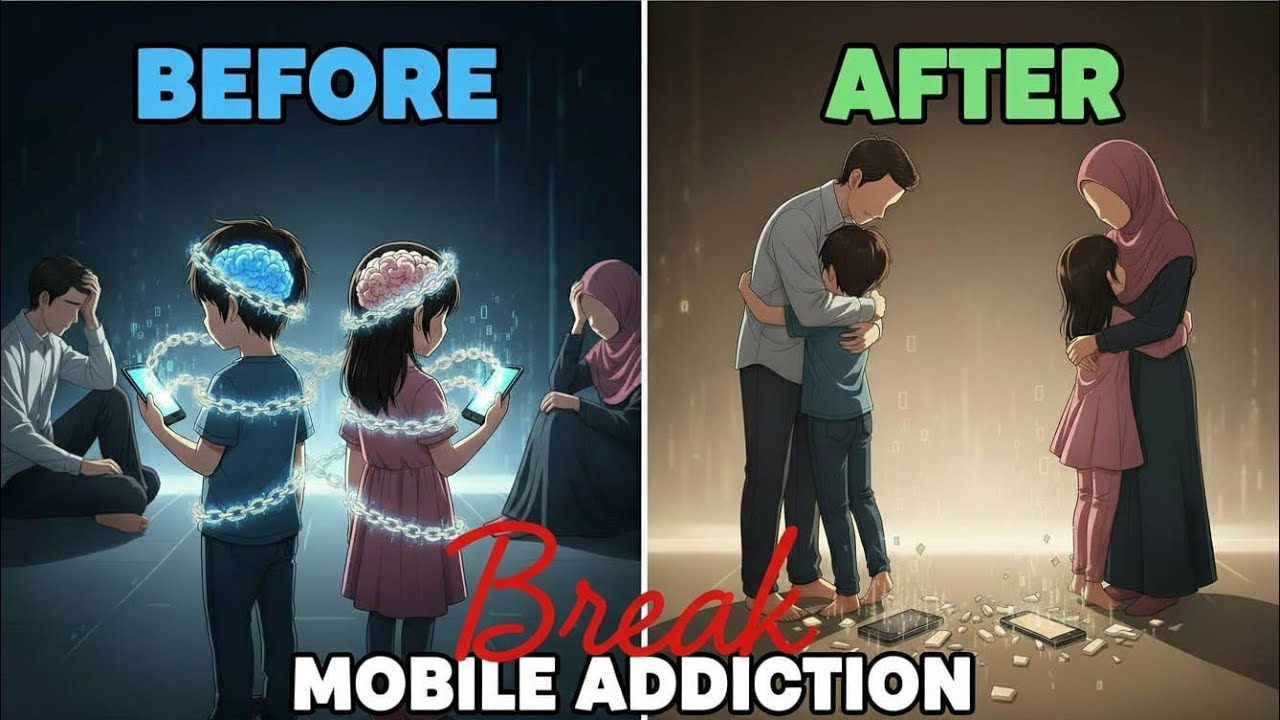 5 Tips To Break Kids' Phone Addiction | How to stop kids using mobile ...