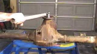 Setting pinion bearing preload on the Ford 8.8 axle