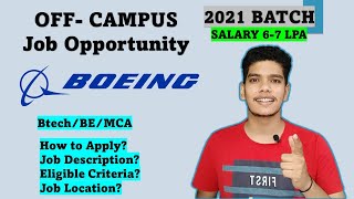 BOEING is Hiring for Associate Software Engineer C++/Full Stack Developer | CTC- 7 LPA | IT JOBS