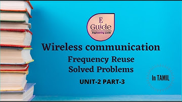 WIRELESS COMMUNICATION UNIT-2 PROBLEMS PART-3