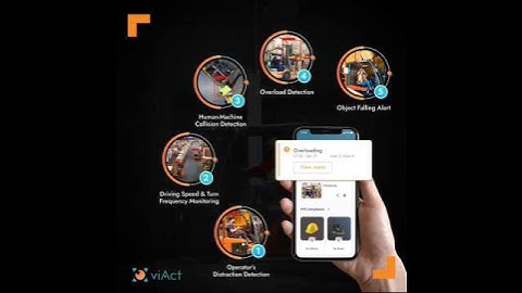viAct.ai Powered Forklift Safety System 🚂 | Computer Vision Collision Avoidance & Proximity Warning