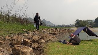 PASANG SILTER SAMBIL MENIKMATI IKAN NILA ASLI SITU CIBURUY 