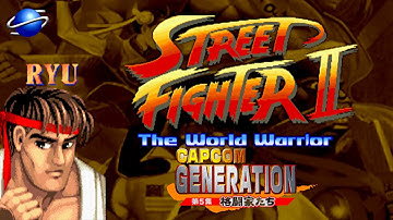 Street Fighter II: The World Warrior - Ryu [Capcom Generation 5] (Sega Saturn)