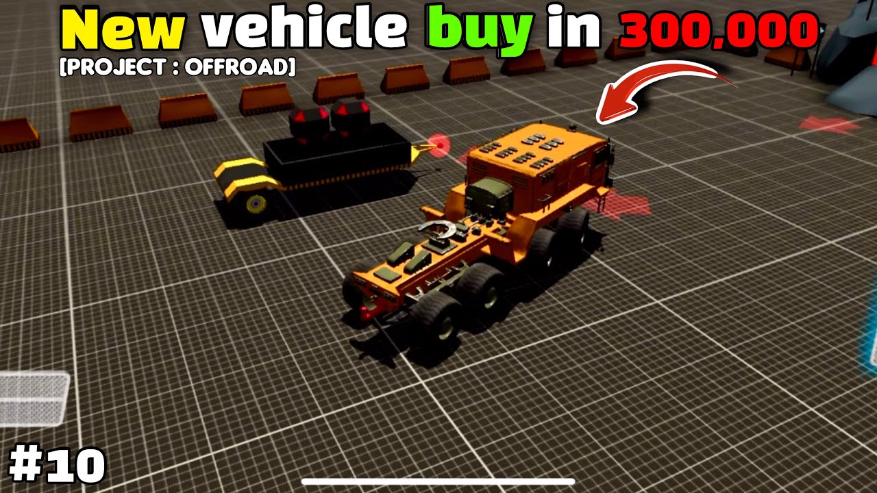 New vehicle buy in 300,000 in [Project : Offroad] ios Game Play #10