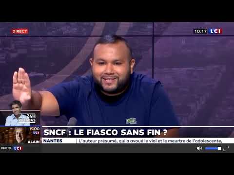 Anasse Kazib sur LCI à propos de la panne SNCF : « les usagers sont maltraités ! »