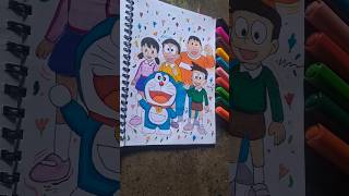 Doremon and Friends #youtube #shorts #subscribemychannel #drawing #trending