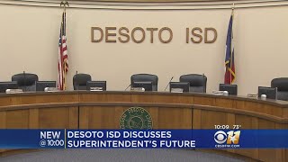 Future Of DeSoto ISD Superintendent Debated Behind Closed Doors