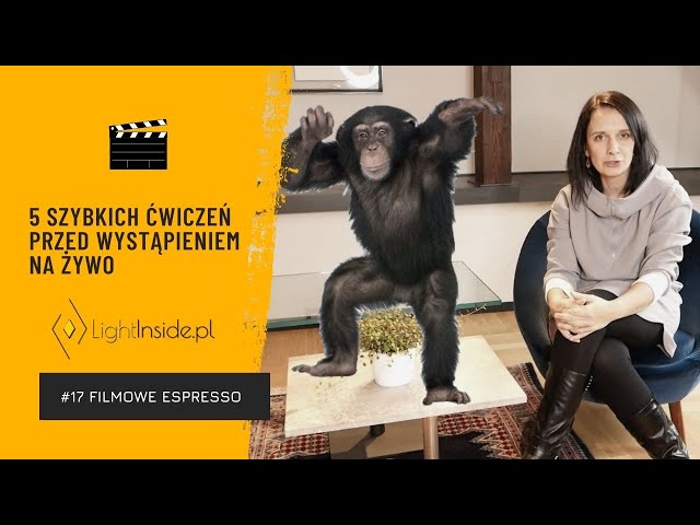 5 szybkich ćwiczeń zaraz przed wystąpieniem na żywo - # 17 Filmowe Espresso TV