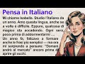 Think in Italian | Learn Italian with Simple Story (A2) | Easy Italian Listening for Beginners