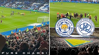 ABSOLUTE CHAOS as QPR DEFEAT THE LEAGUE LEADERS! | Leicester City Vs QPR *VLOG*