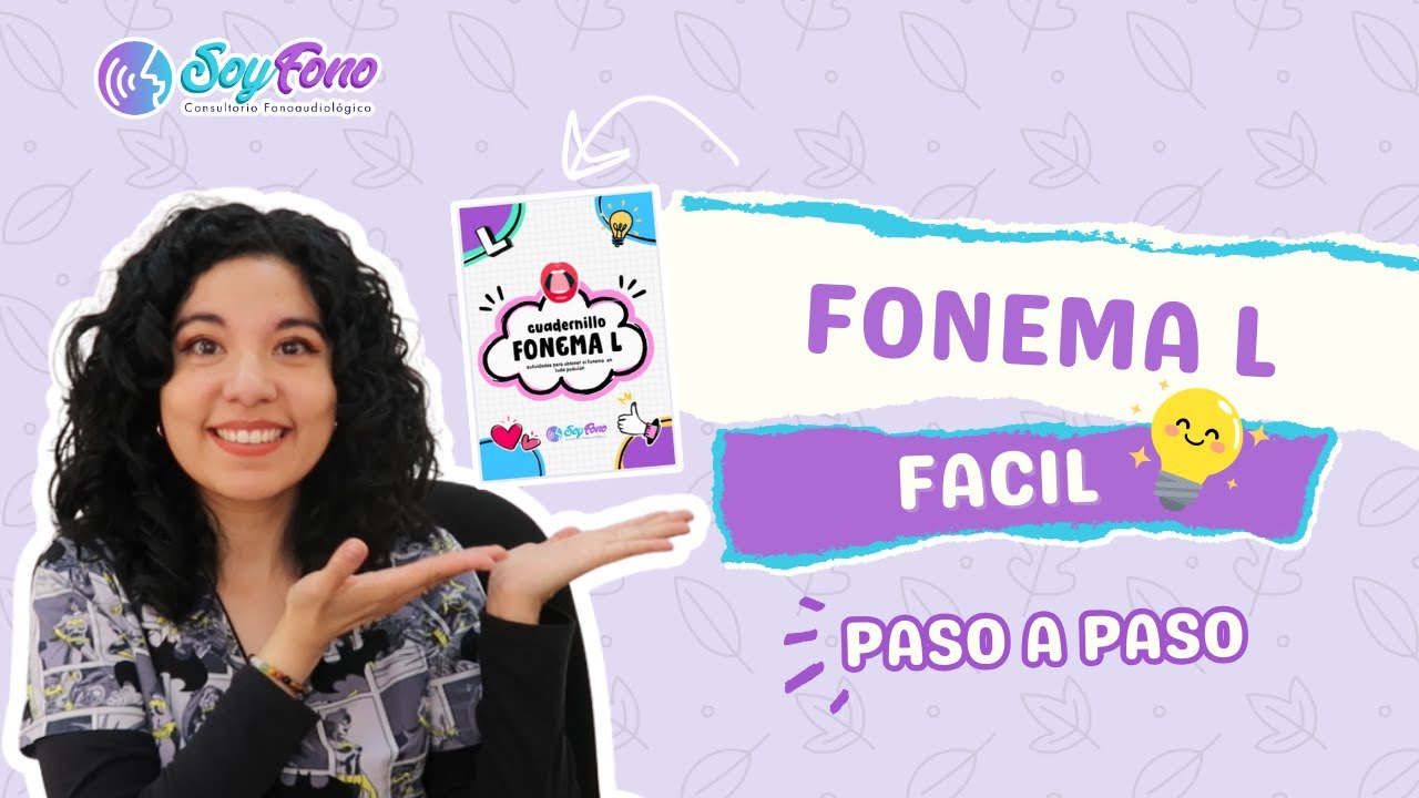 Cómo obtener el FONEMA L paso a paso/ Tips + cuadernillo descargable 🎁
