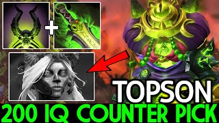 TOPSON [Pugna] 200 IQ Counter Pick Destroy Muerta YATORO Dota 2