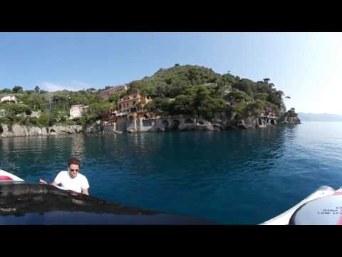 Madame Gu mooring in Portofino