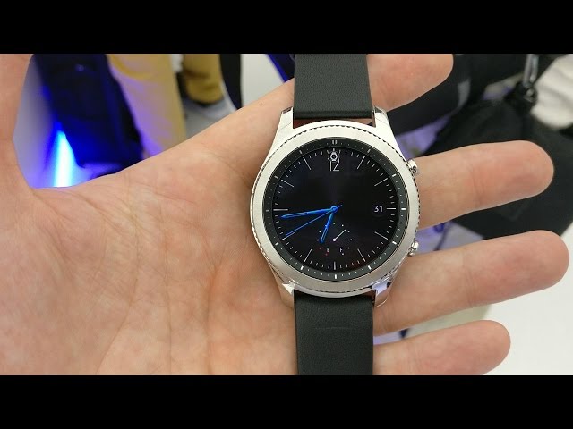Samsung Gear S3 Classic hands on review - YouTube