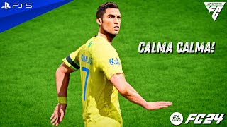 FC 24 - Al Nassr vs. Paris Saint-Germain - Ft. Cristiano Ronaldo | PS5™ [4K60]