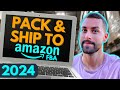 How To Send Your First Shipment To Amazon FBA | BEGINNER TUTORIAL 2021