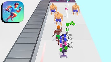Dumbbell Rush - All Levels Gameplay Android,ios (Part 13)