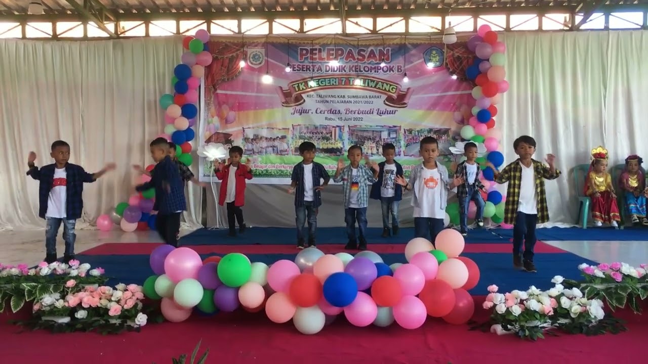 Dance Pesta Sekolah TK Negeri 7 Taliwang