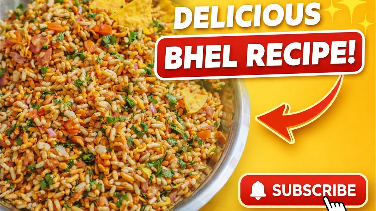 Street Style Bhel 😋🔥 | 5-Minute Chataka!