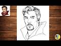 How to Draw Doctor Strange  | Avengers Drawing pencil easy  | New Character drawing for beginners