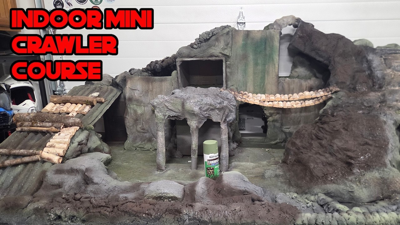 I Expanded My Mini Indoor RC Crawler Course Build!