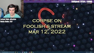 Corpse Husband on Foolish's stream - Just Chatting (MAR 12, 2022) screenshot 5