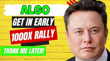 ALGO WILL X1000 AFTER THIS NEWS!! IT