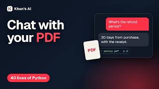 Build a Chatbot That Answers From Your PDFs (Python, Step by Step)