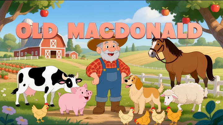 Old MacDonald Had a Farm | Animal Sounds Song for Kids
