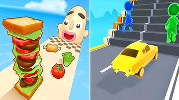 Sandwich Runner Vs Shape Shifting Gameplay Walkthrough Update (vs Part 93)