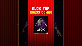 ALOK TOP  🇧🇷 DRESS COMBINATION 👺🔥FOR NO TOP UP PLAYER BUNDLE COMBINATION FREE FIRE