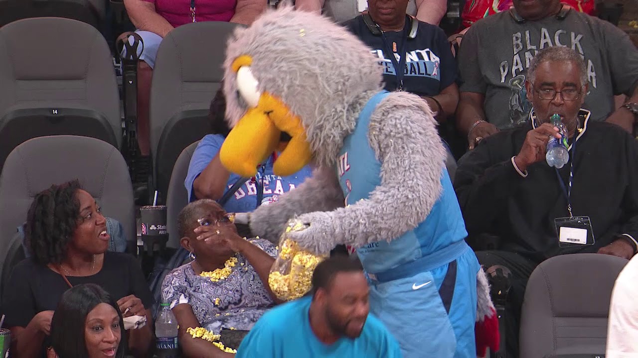 Atlanta Dream Mascot Prank 