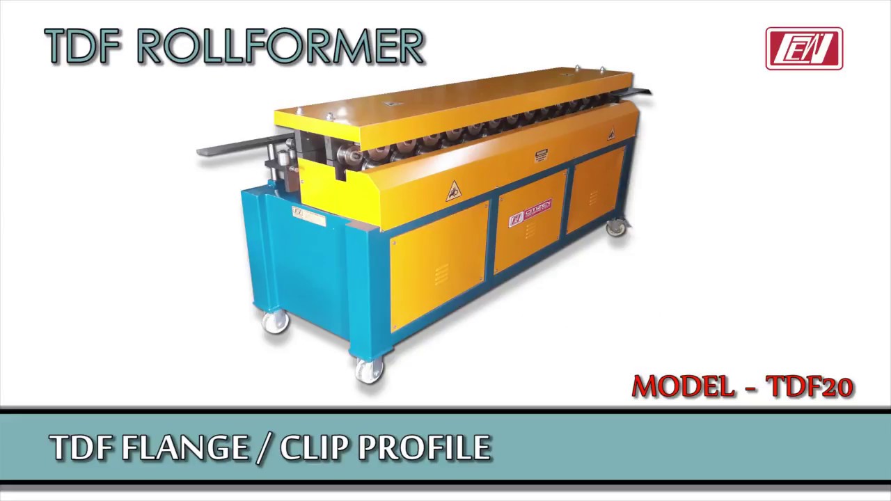 TDF Flange Forming Machine, TDF Rollformer, TDF ROll Forming Machine