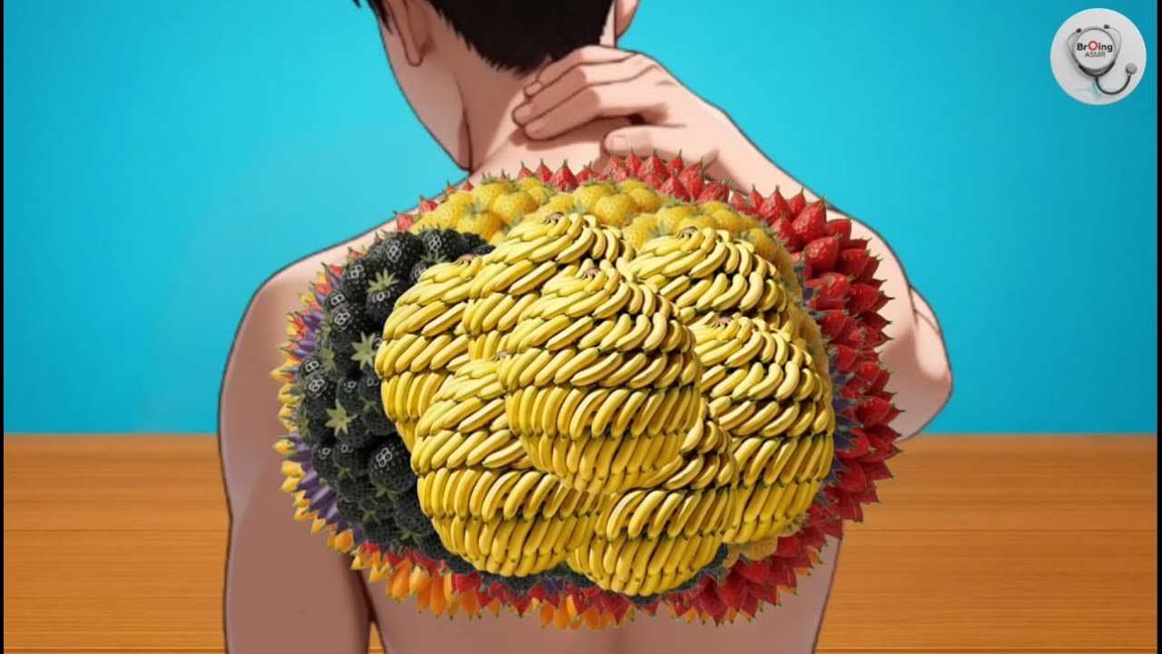 Fantasy Fruit Art ASMR 🍌🍓 || Satisfying & Relaxing AI Video